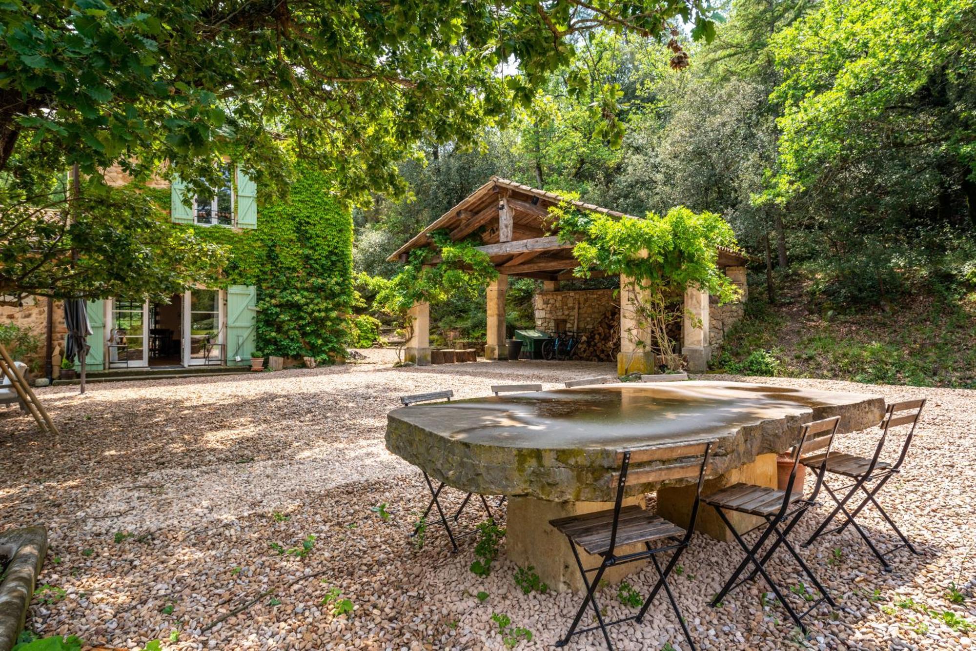 Le Moulin Haut Gites Villeneuvette Esterno foto