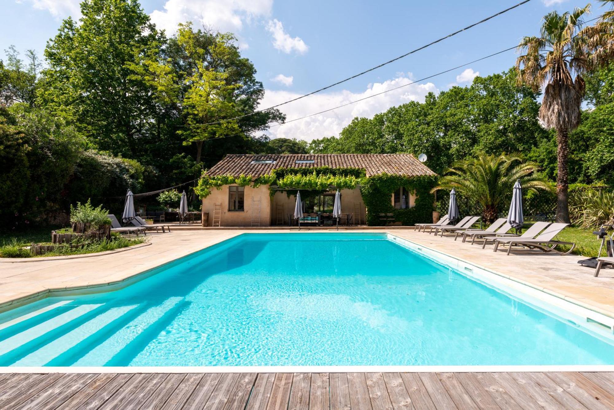Le Moulin Haut Gites Villeneuvette Esterno foto