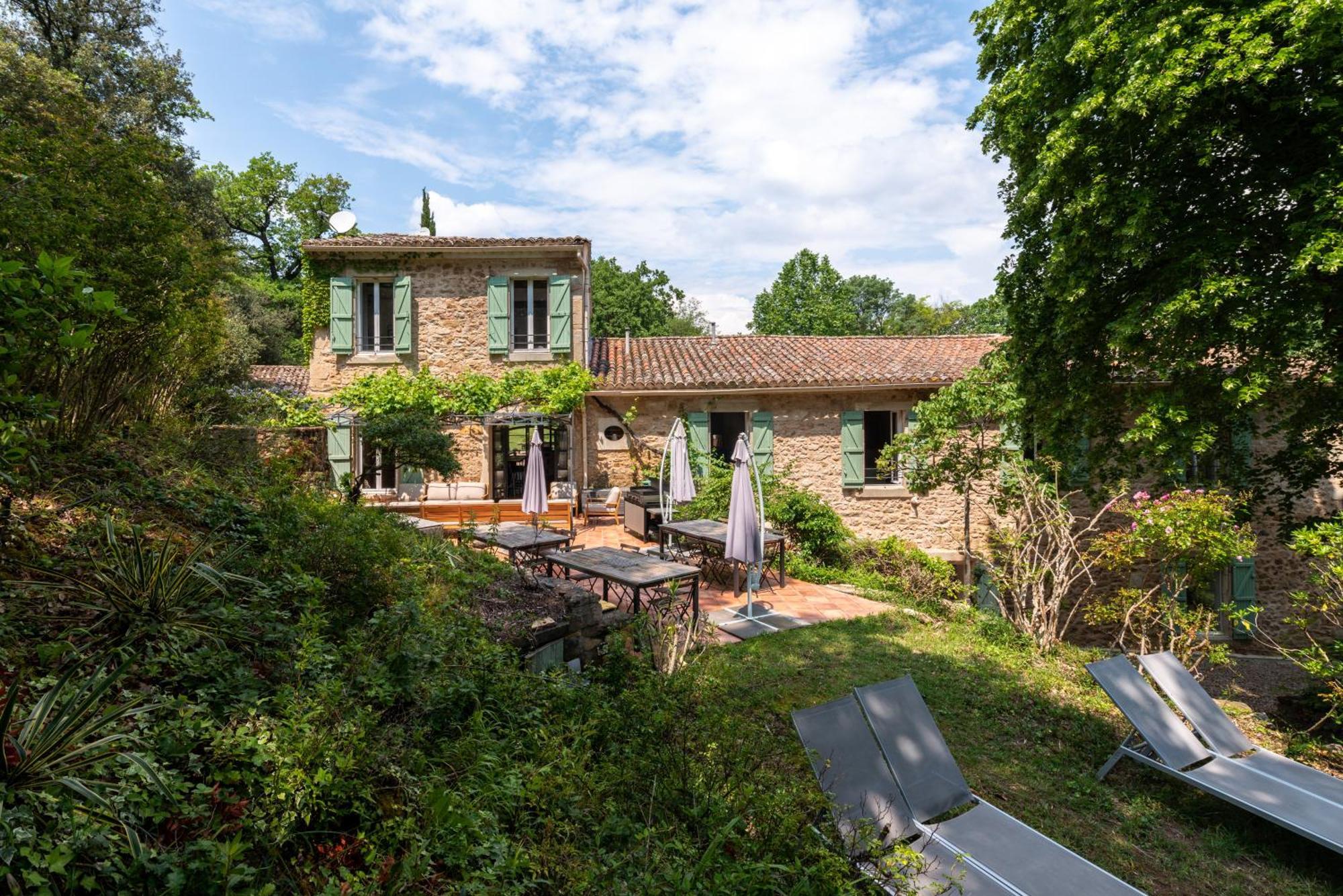 Le Moulin Haut Gites Villeneuvette Esterno foto