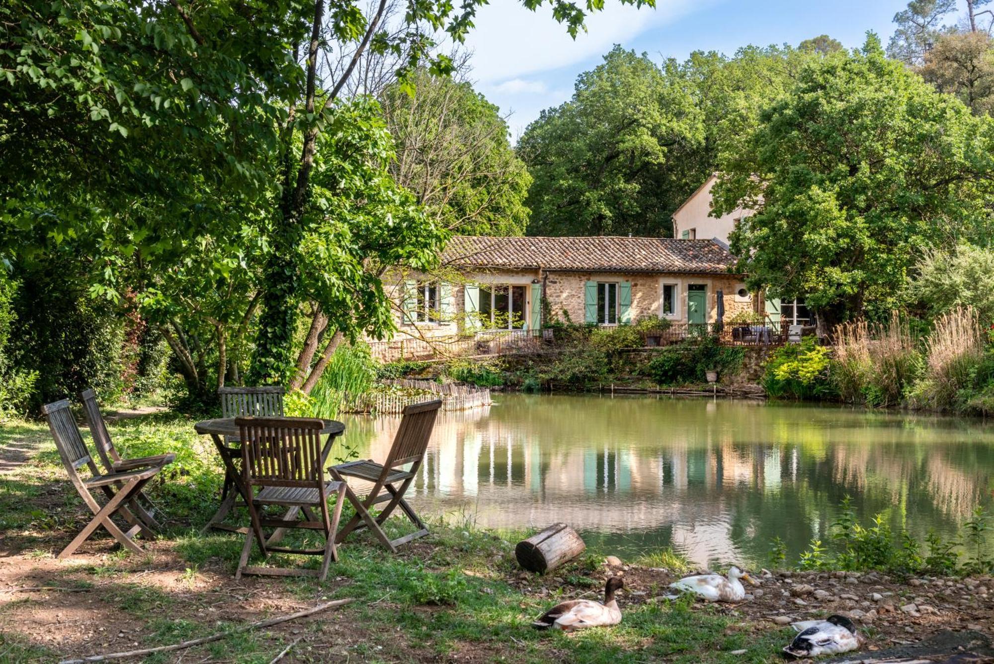 Le Moulin Haut Gites Villeneuvette Esterno foto